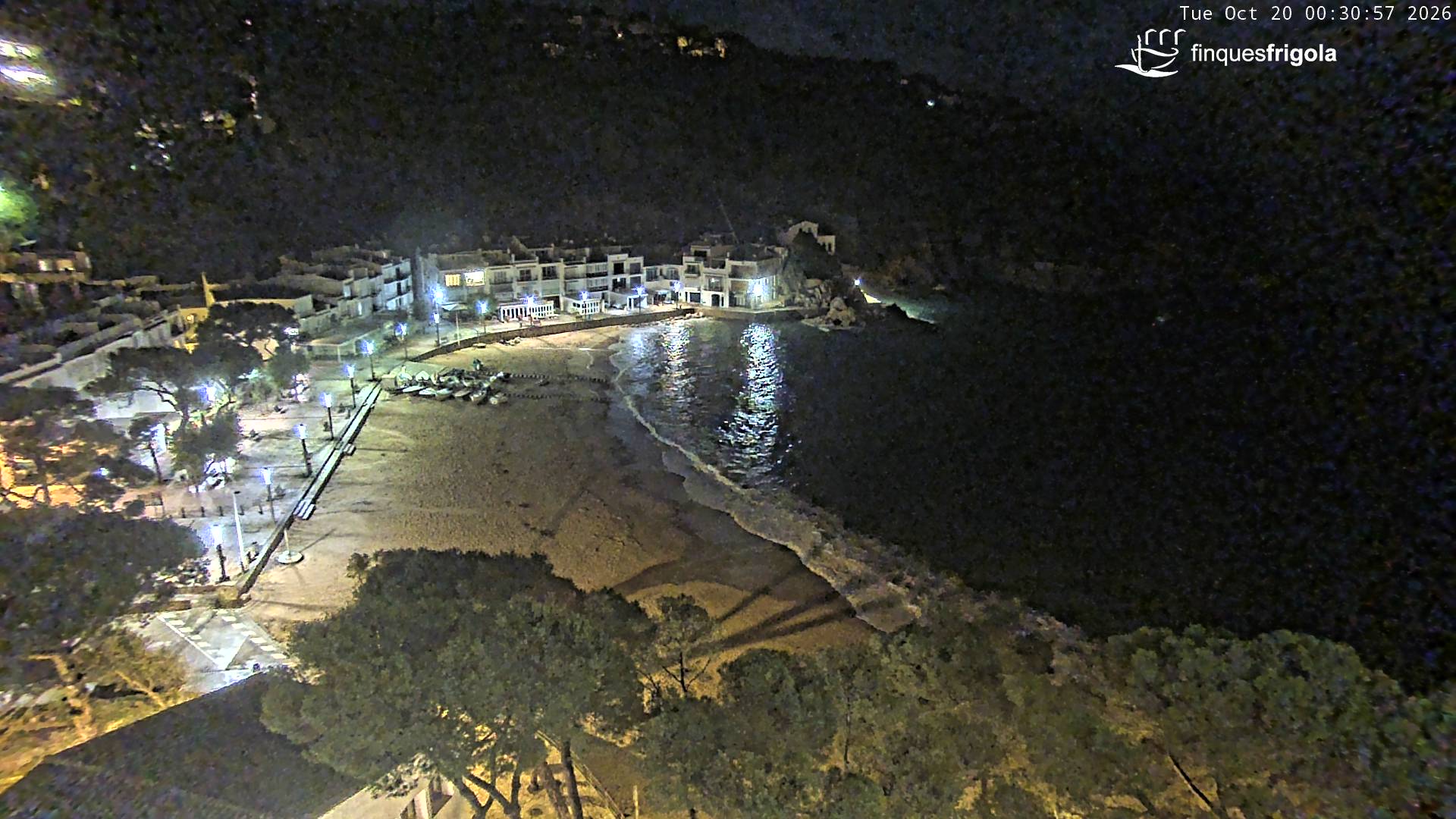 Webcam de Tamariu playa