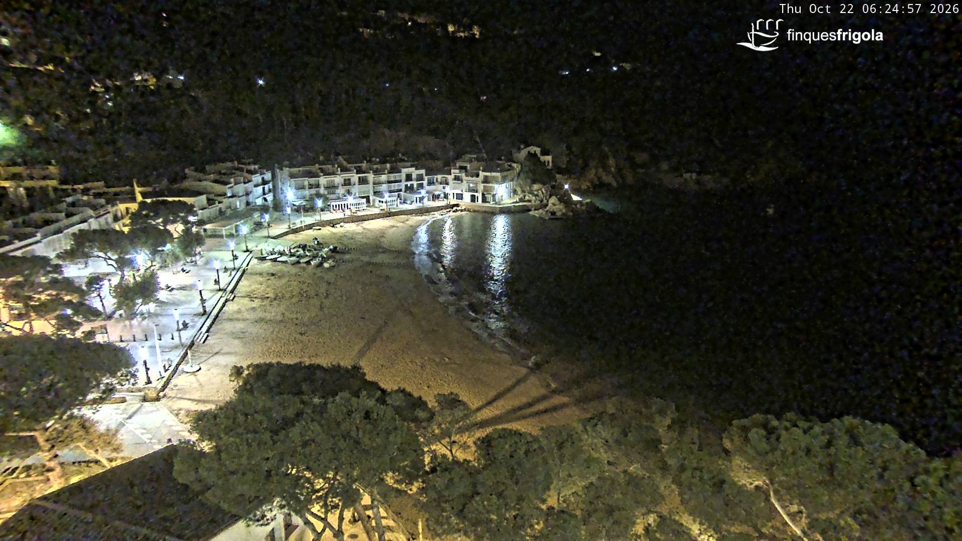 Webcam de Tamariu playa
