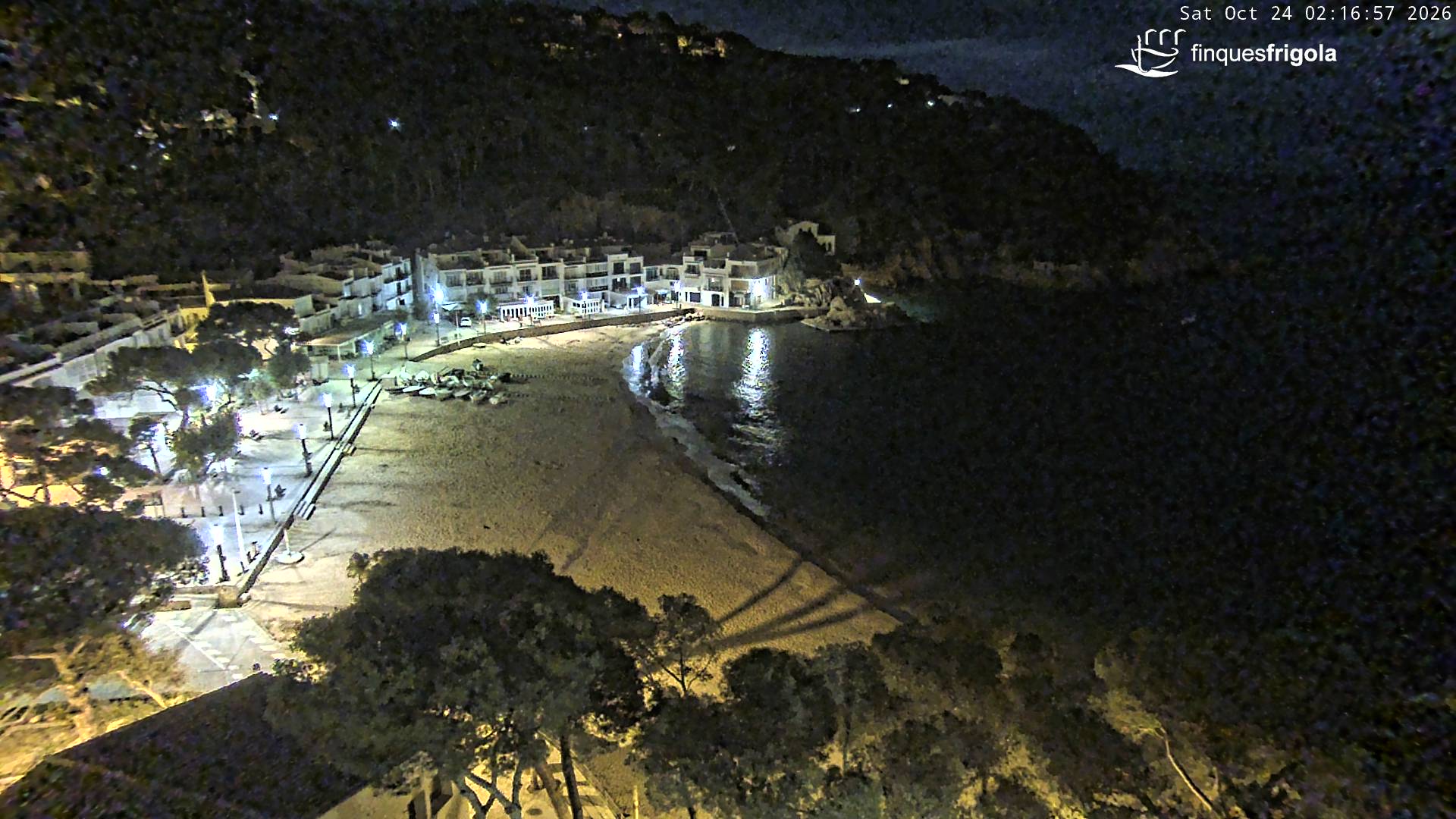 Webcam de Tamariu playa