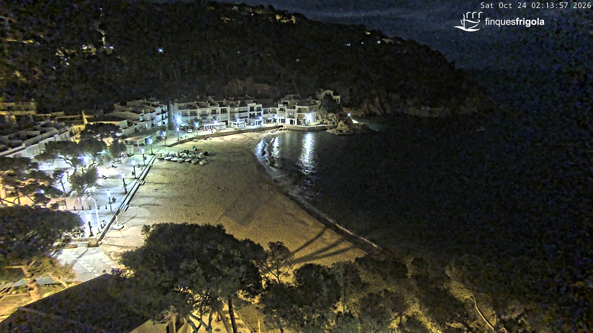 Webcam de Tamariu playa