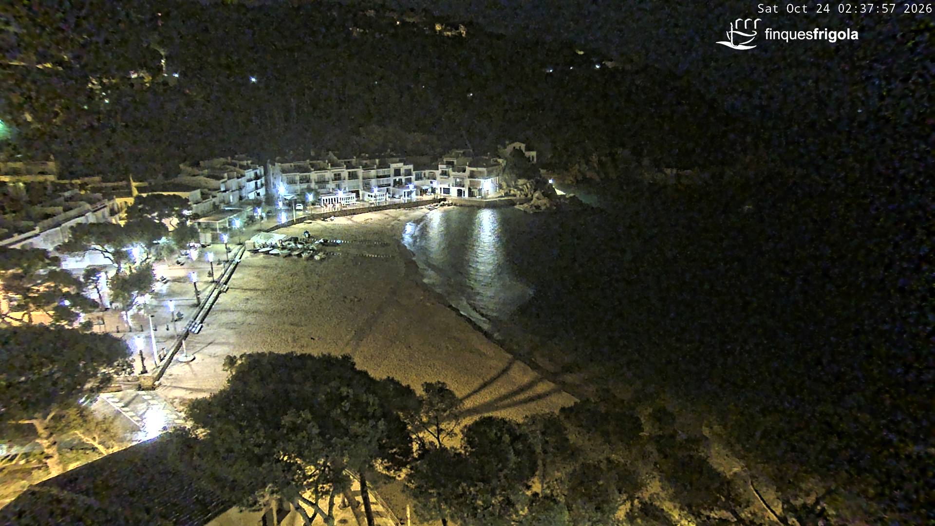 Webcam de Tamariu playa