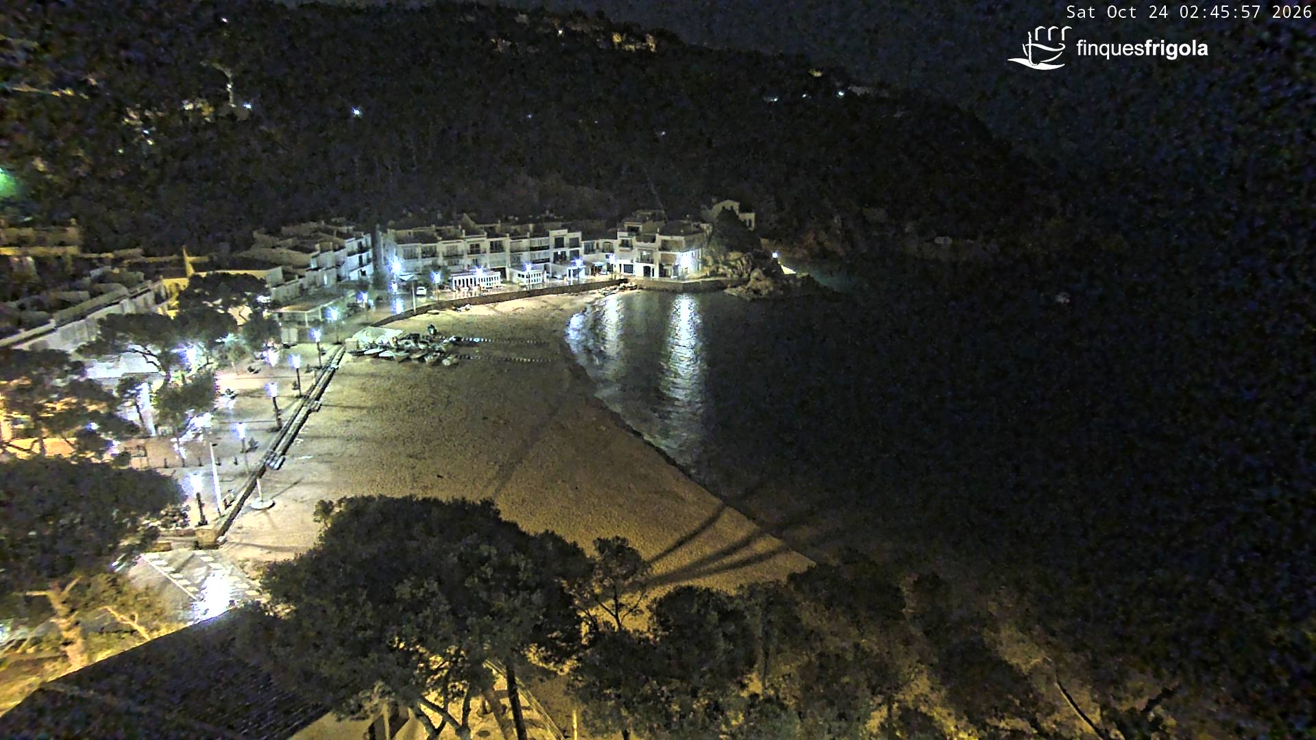 Webcam de Tamariu playa
