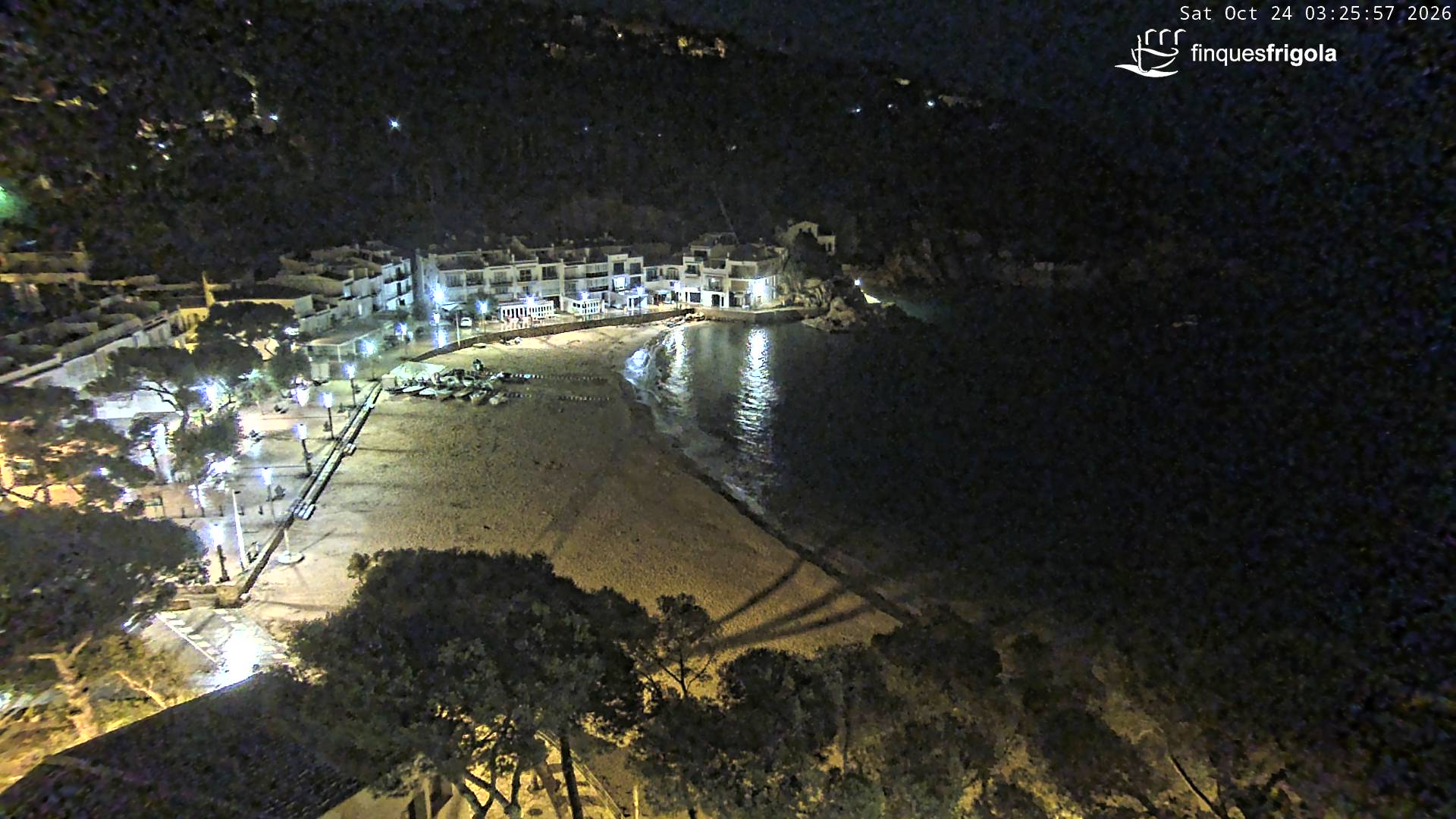 Webcam de Tamariu playa