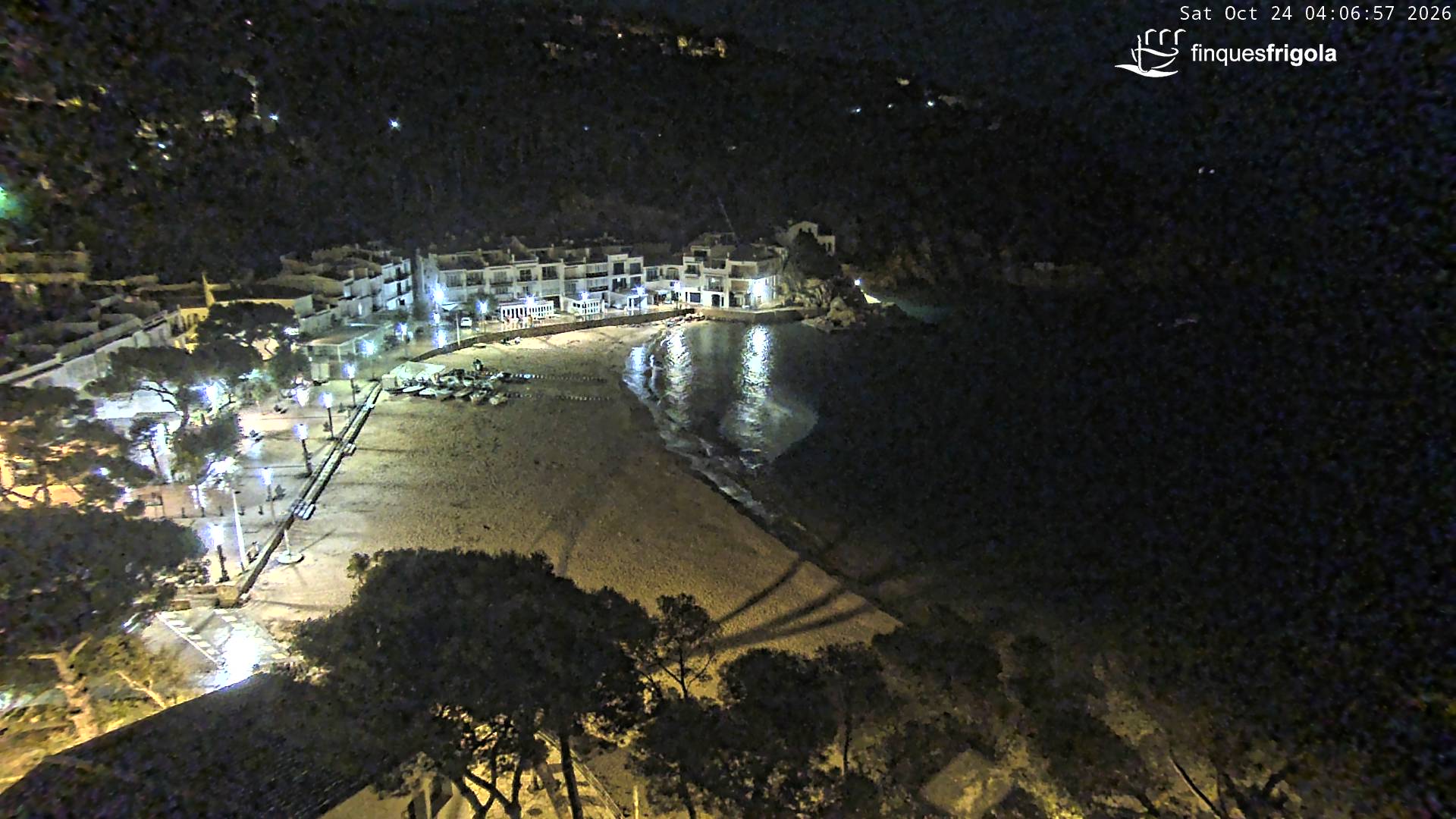 Webcam de Tamariu playa