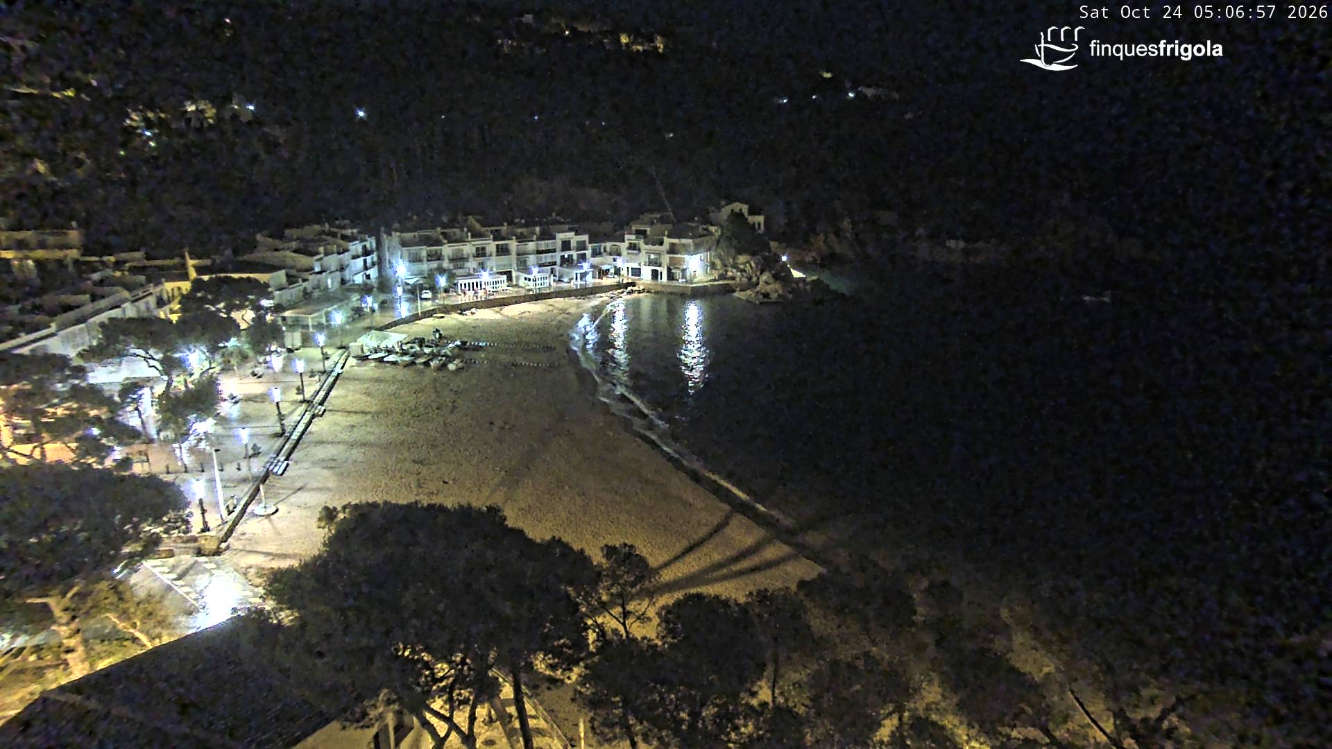 Webcam de Tamariu playa