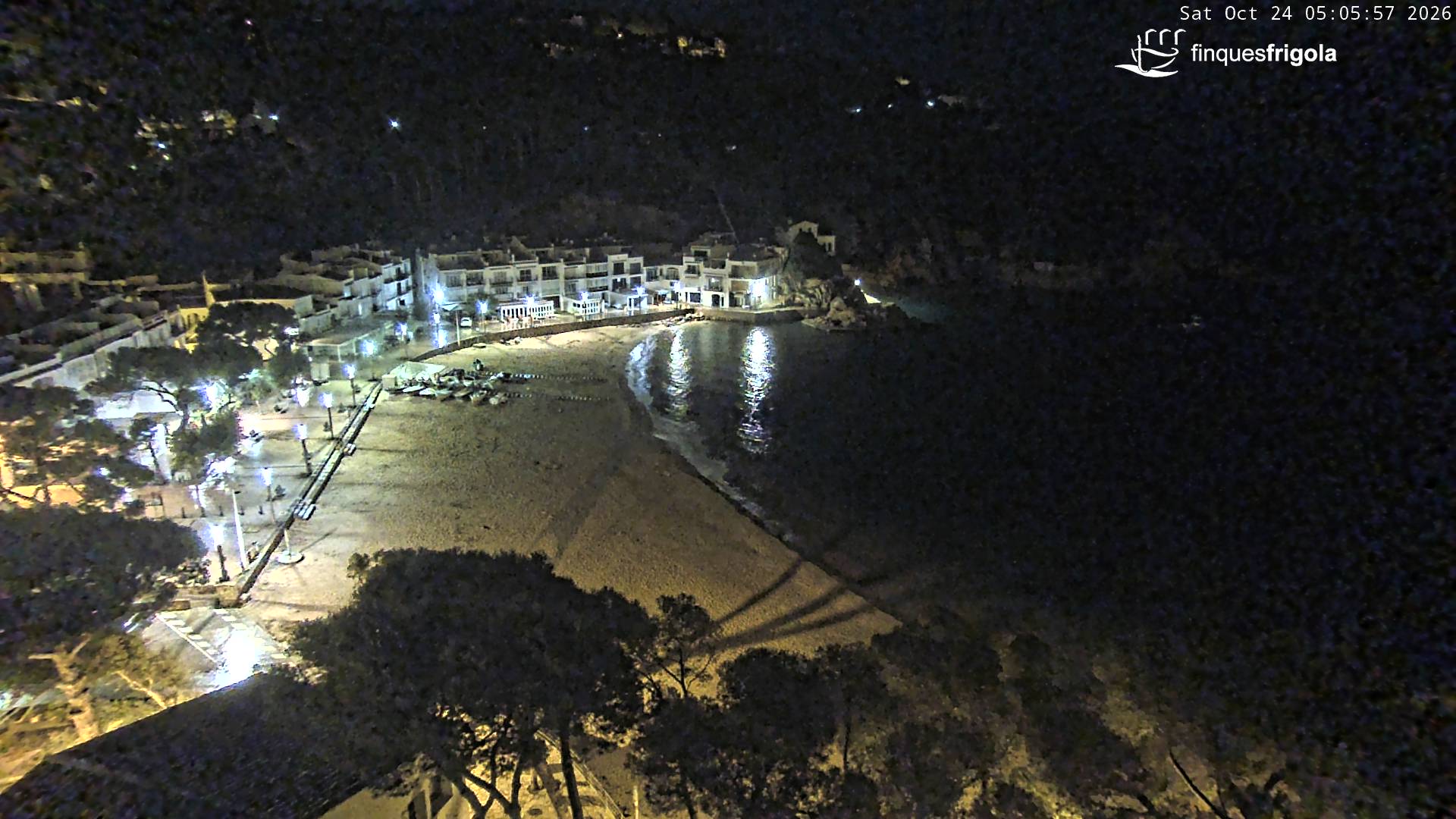 Webcam de Tamariu playa