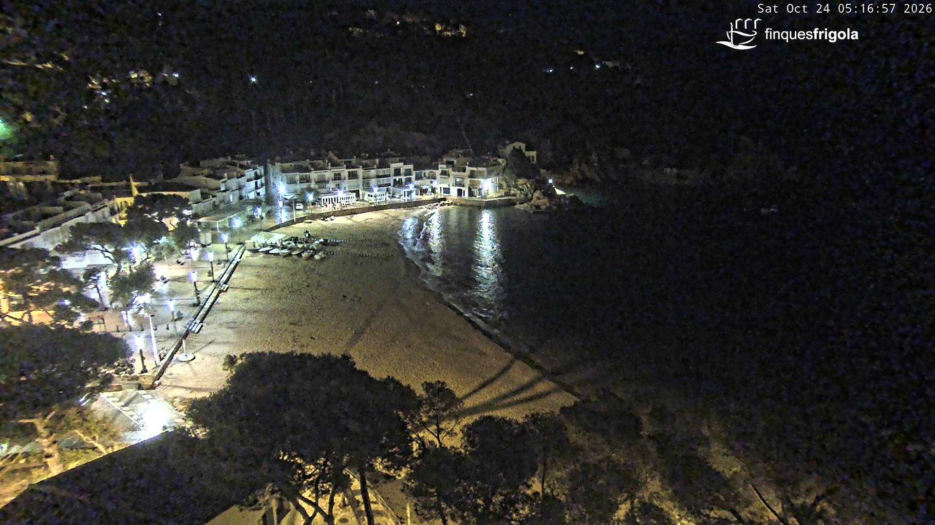 Webcam de Tamariu playa
