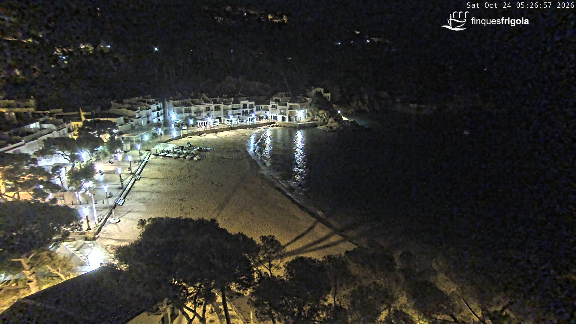 Webcam de Tamariu playa
