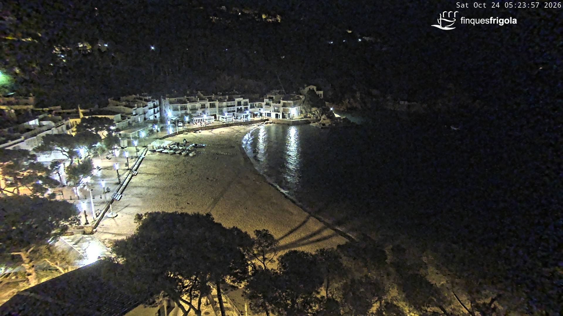 Webcam de Tamariu playa