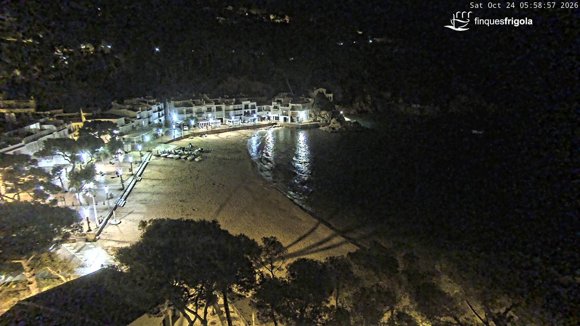 Webcam de Tamariu playa