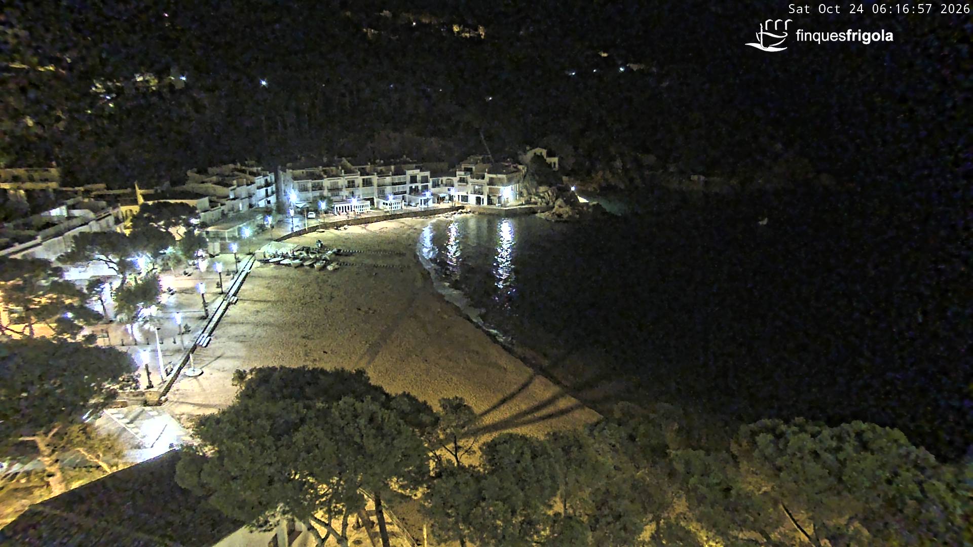 Webcam de Tamariu playa