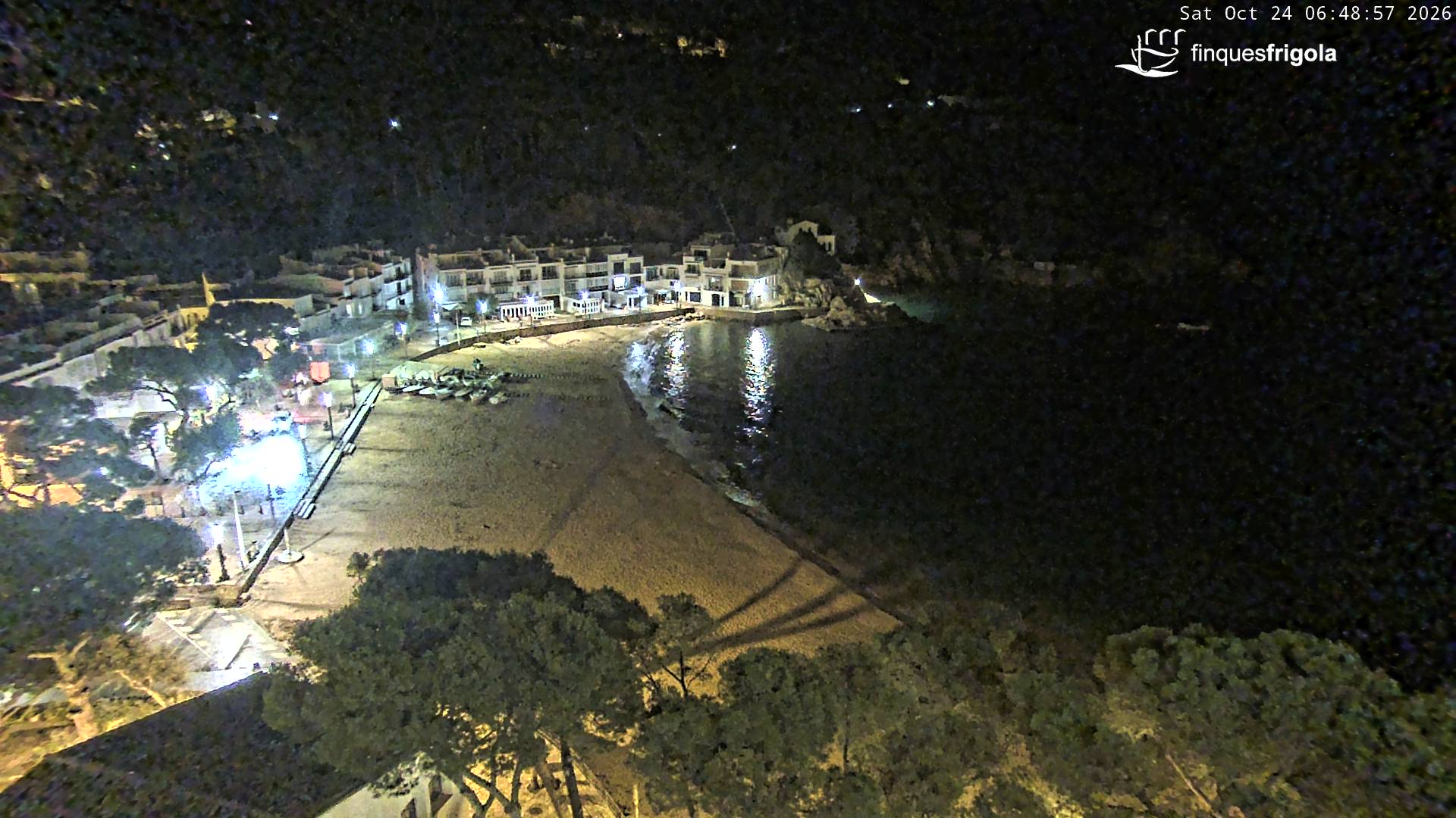 Webcam de Tamariu playa