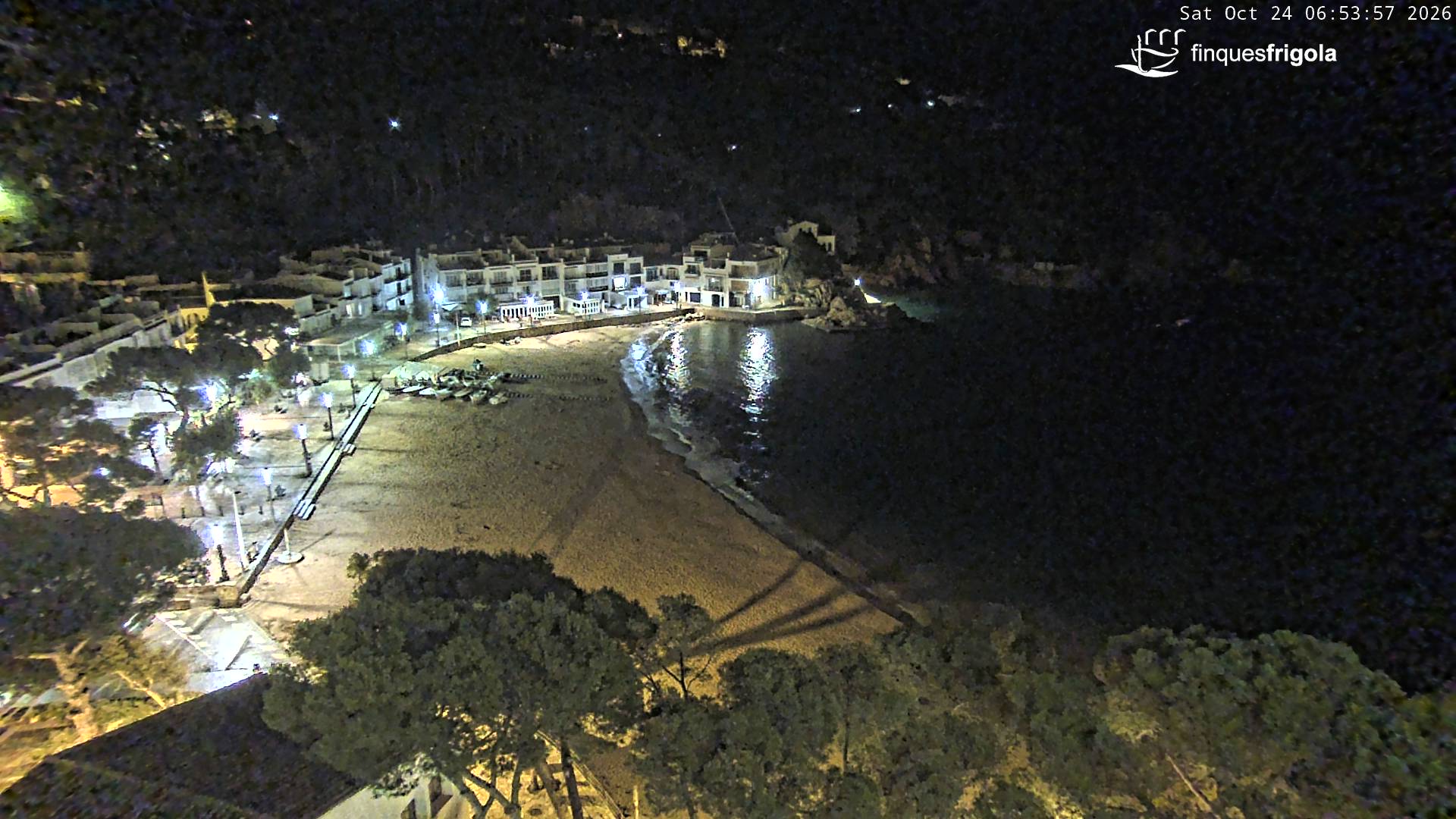 Webcam de Tamariu playa