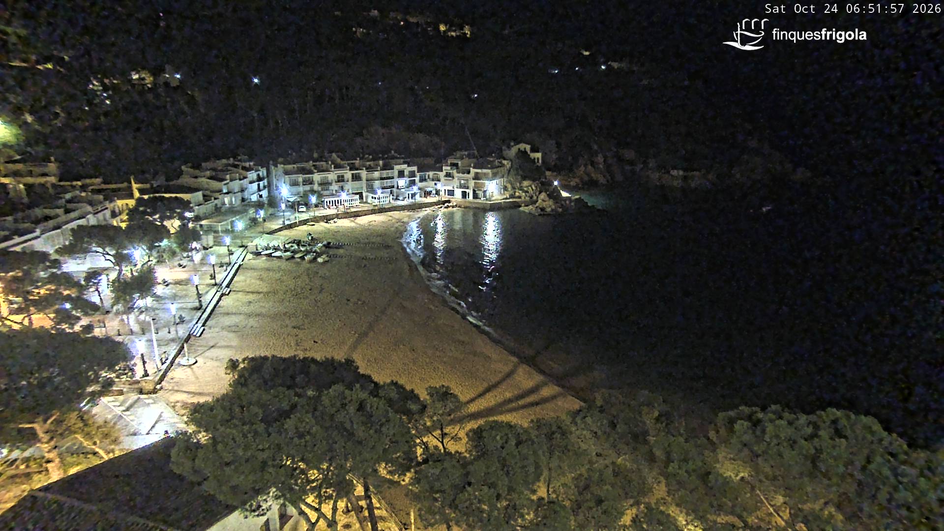 Webcam de Tamariu playa