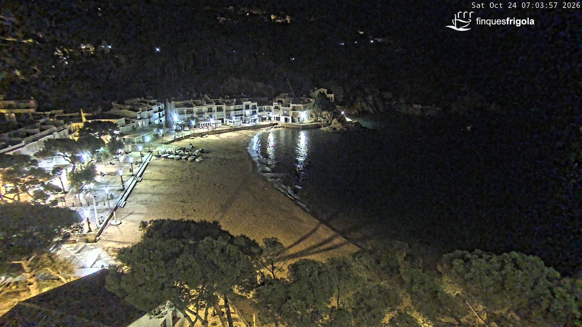Webcam de Tamariu playa