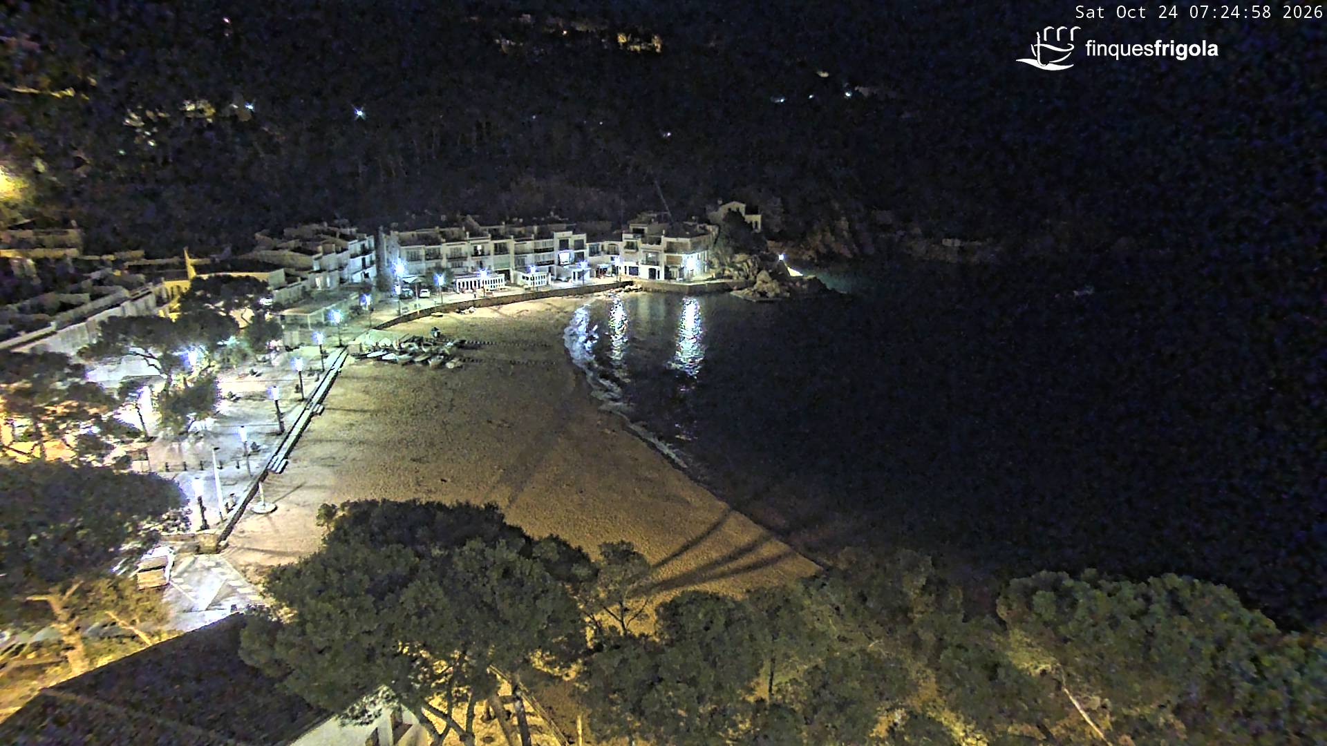 Webcam de Tamariu playa