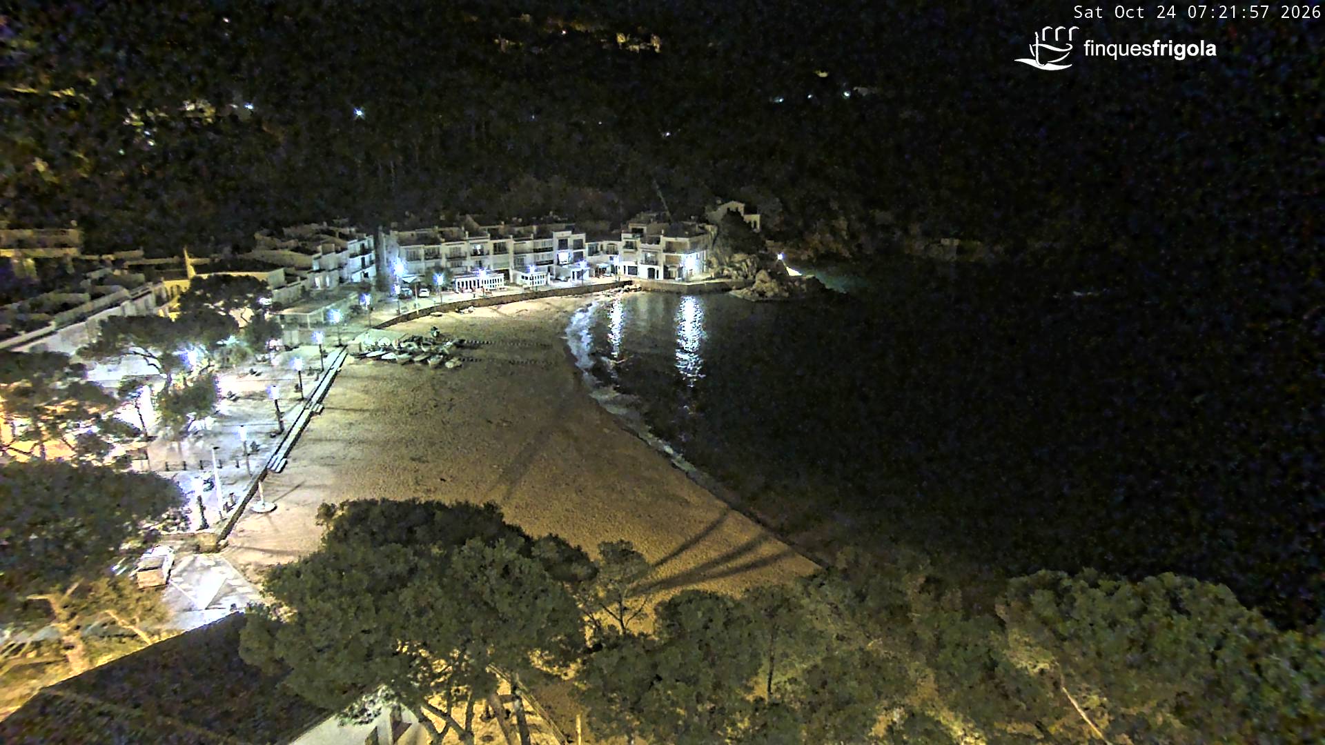 Webcam de Tamariu playa