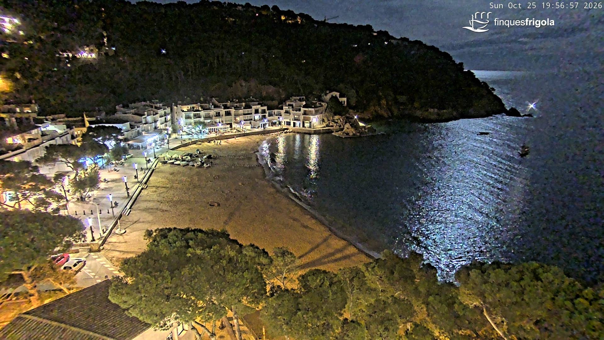 Webcam de Tamariu playa