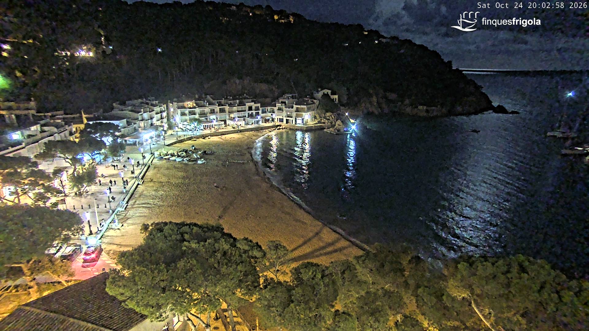 Webcam de Tamariu playa