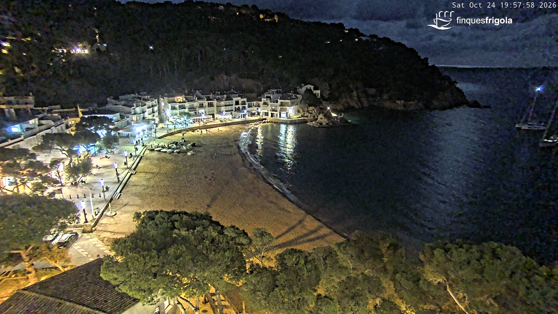 Webcam de Tamariu playa