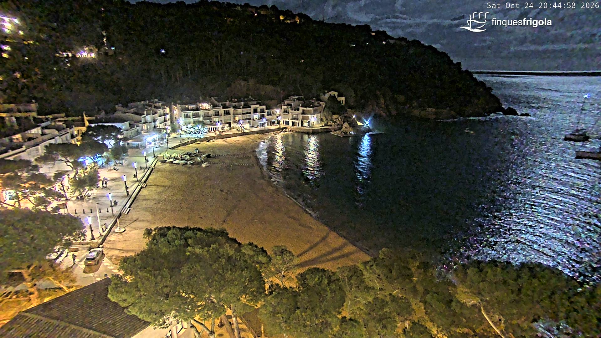 Webcam de Tamariu playa