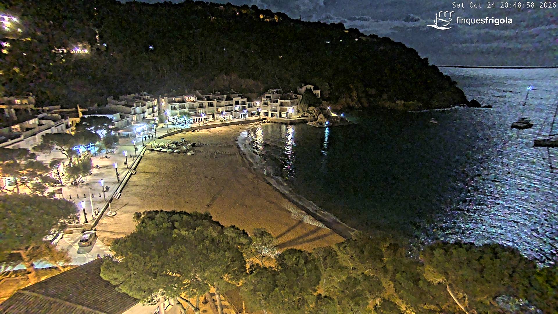 Webcam de Tamariu playa