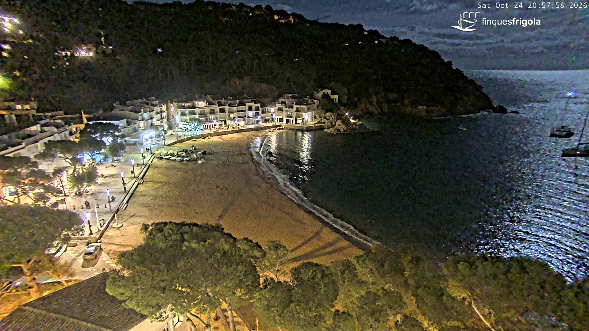 Webcam de Tamariu playa