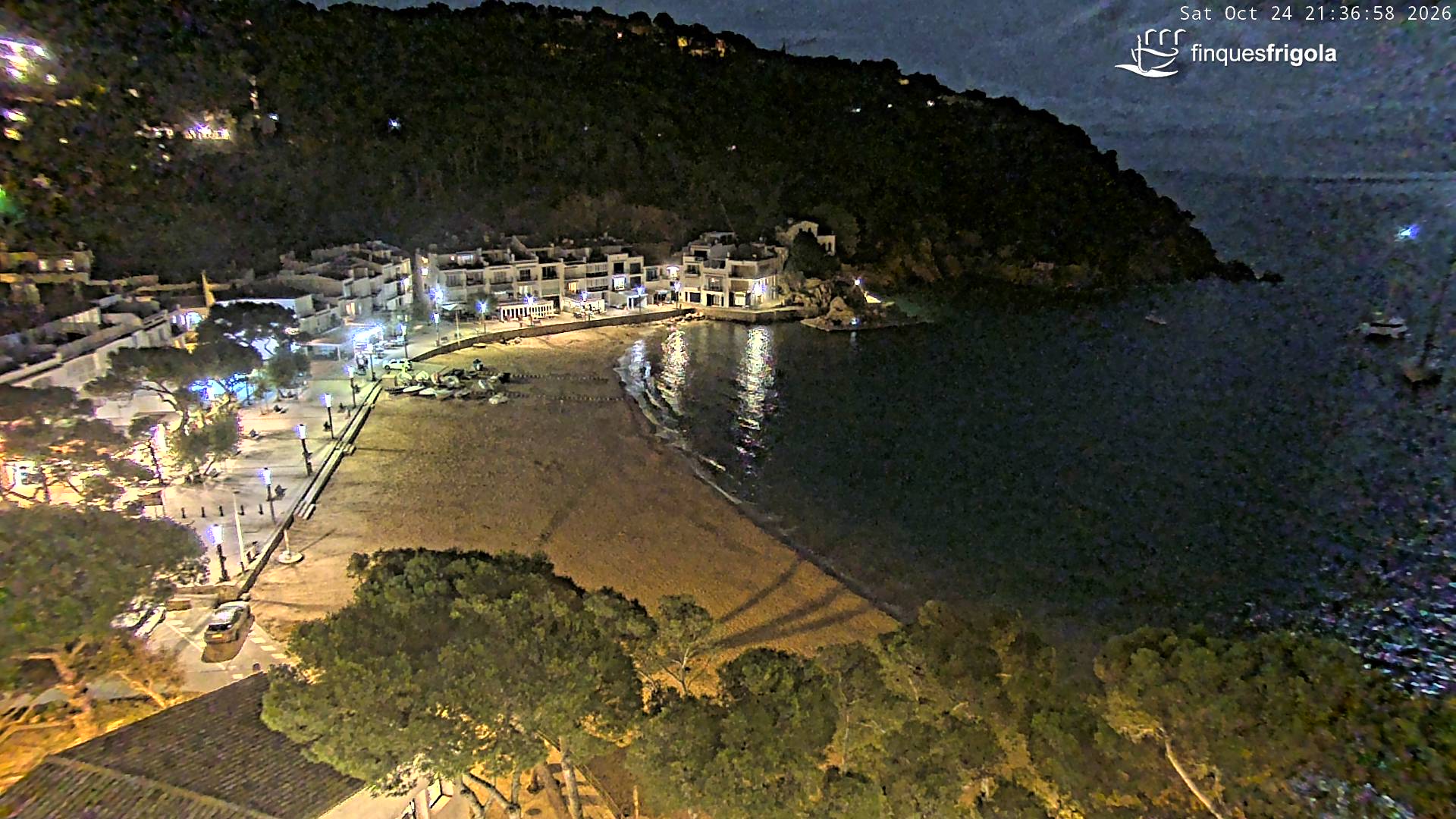 Webcam de Tamariu playa