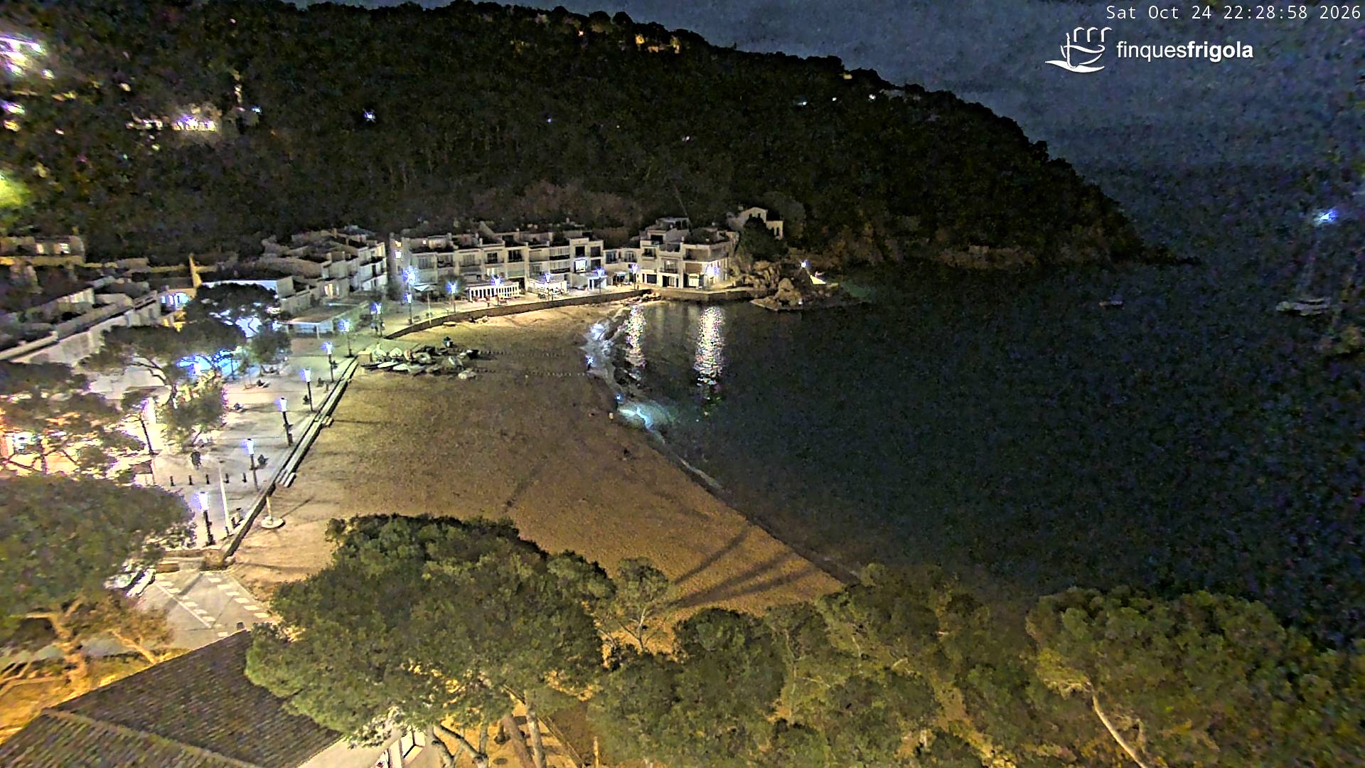 Webcam de Tamariu playa