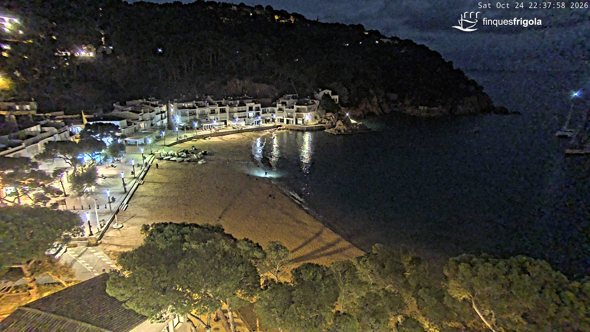 Webcam de Tamariu playa