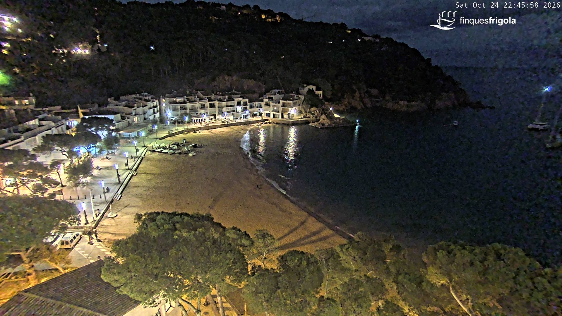 Webcam de Tamariu playa