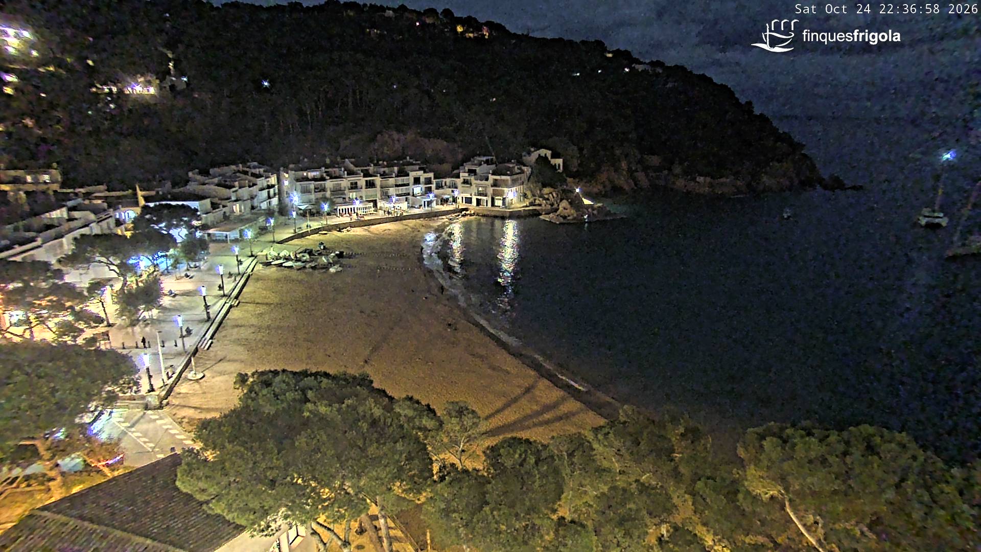 Webcam de Tamariu playa