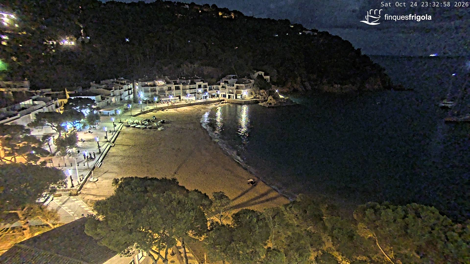Webcam de Tamariu playa