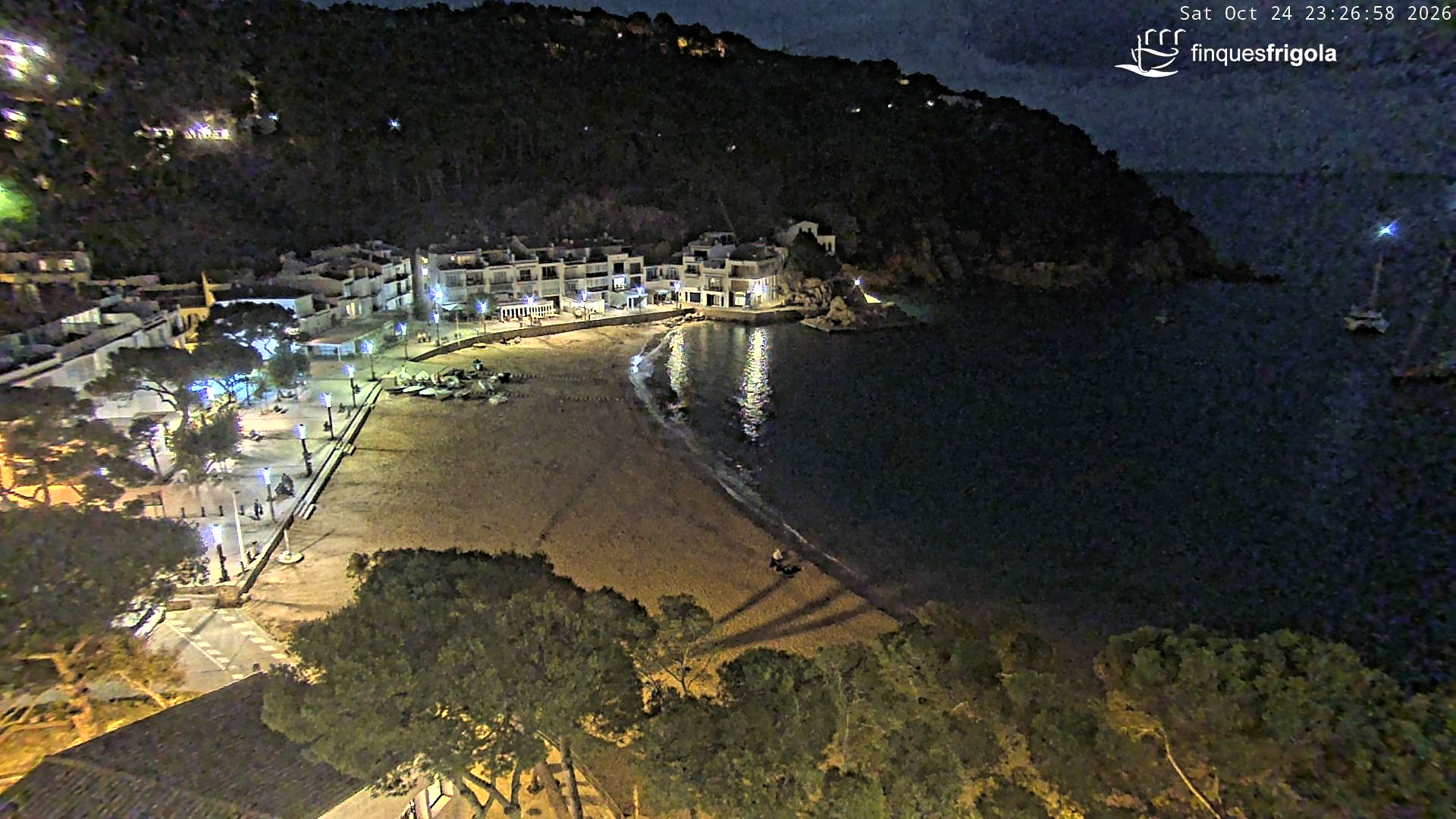 Webcam de Tamariu playa