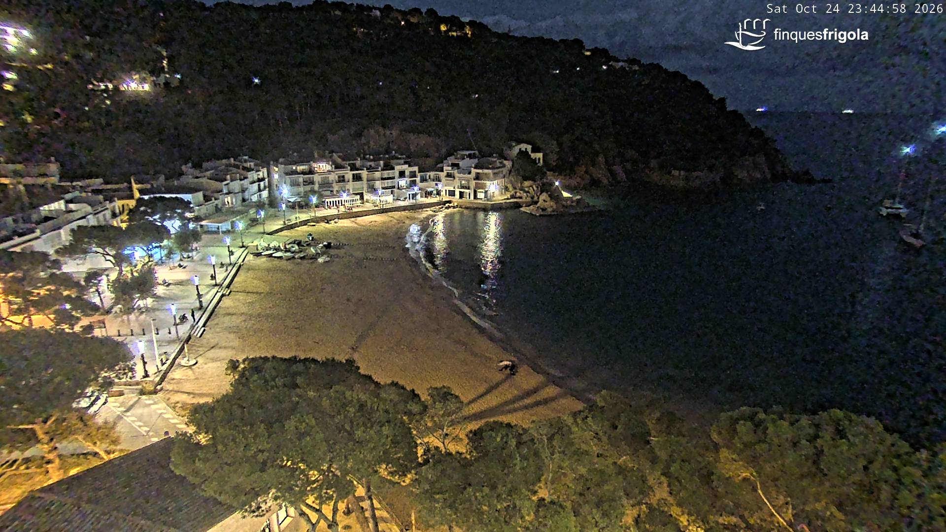 Webcam de Tamariu playa