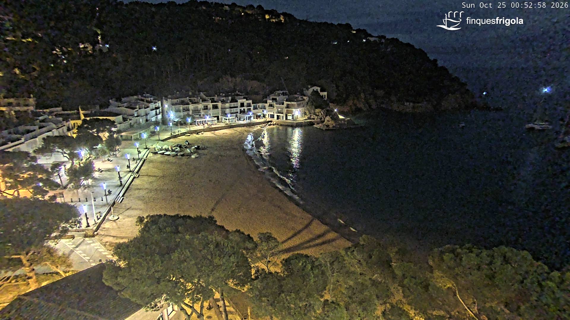 Webcam de Tamariu playa