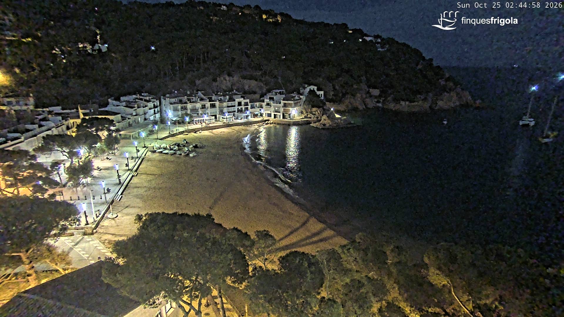 Webcam de Tamariu playa