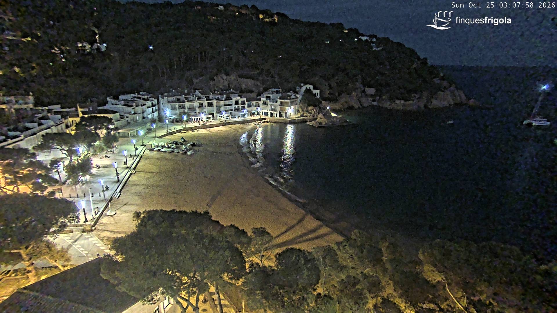 Webcam de Tamariu playa