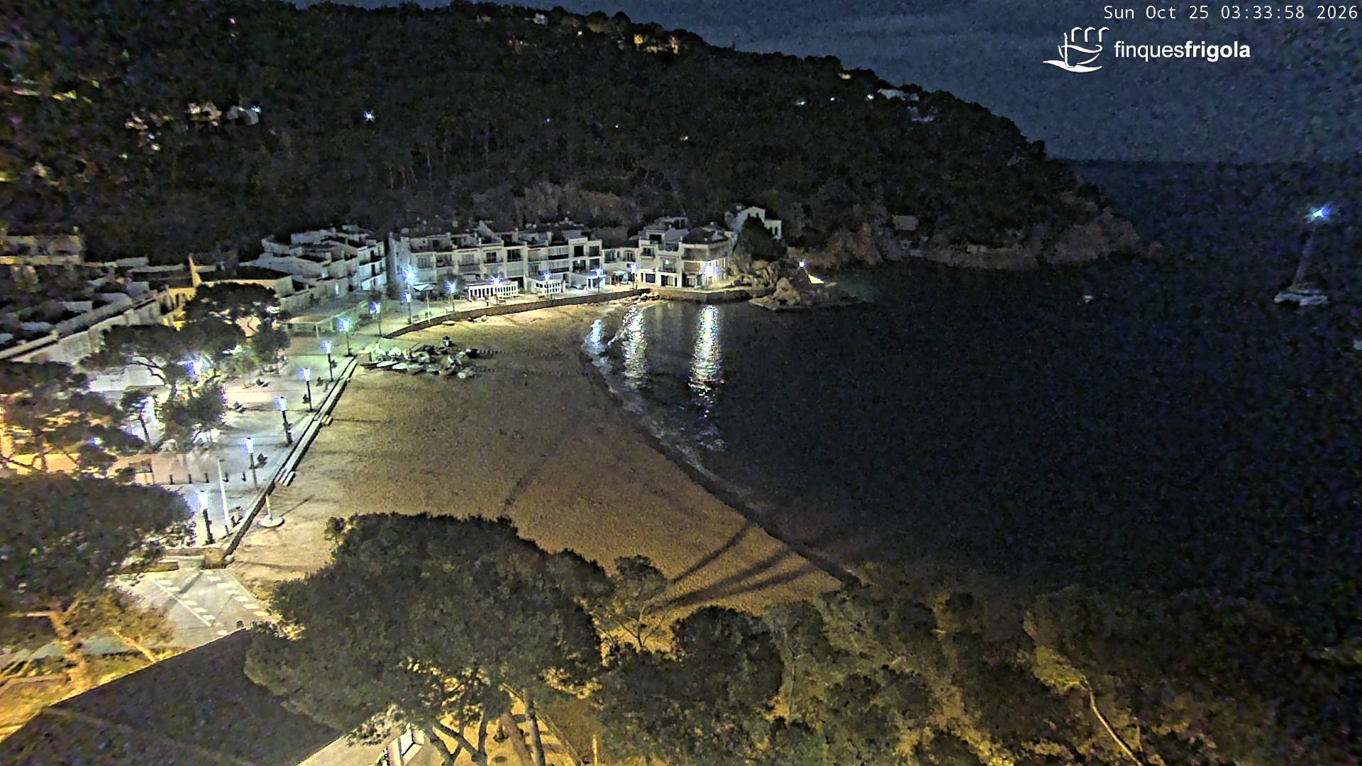 Webcam de Tamariu playa