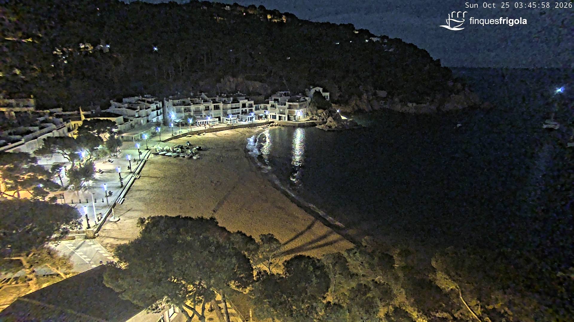 Webcam de Tamariu playa