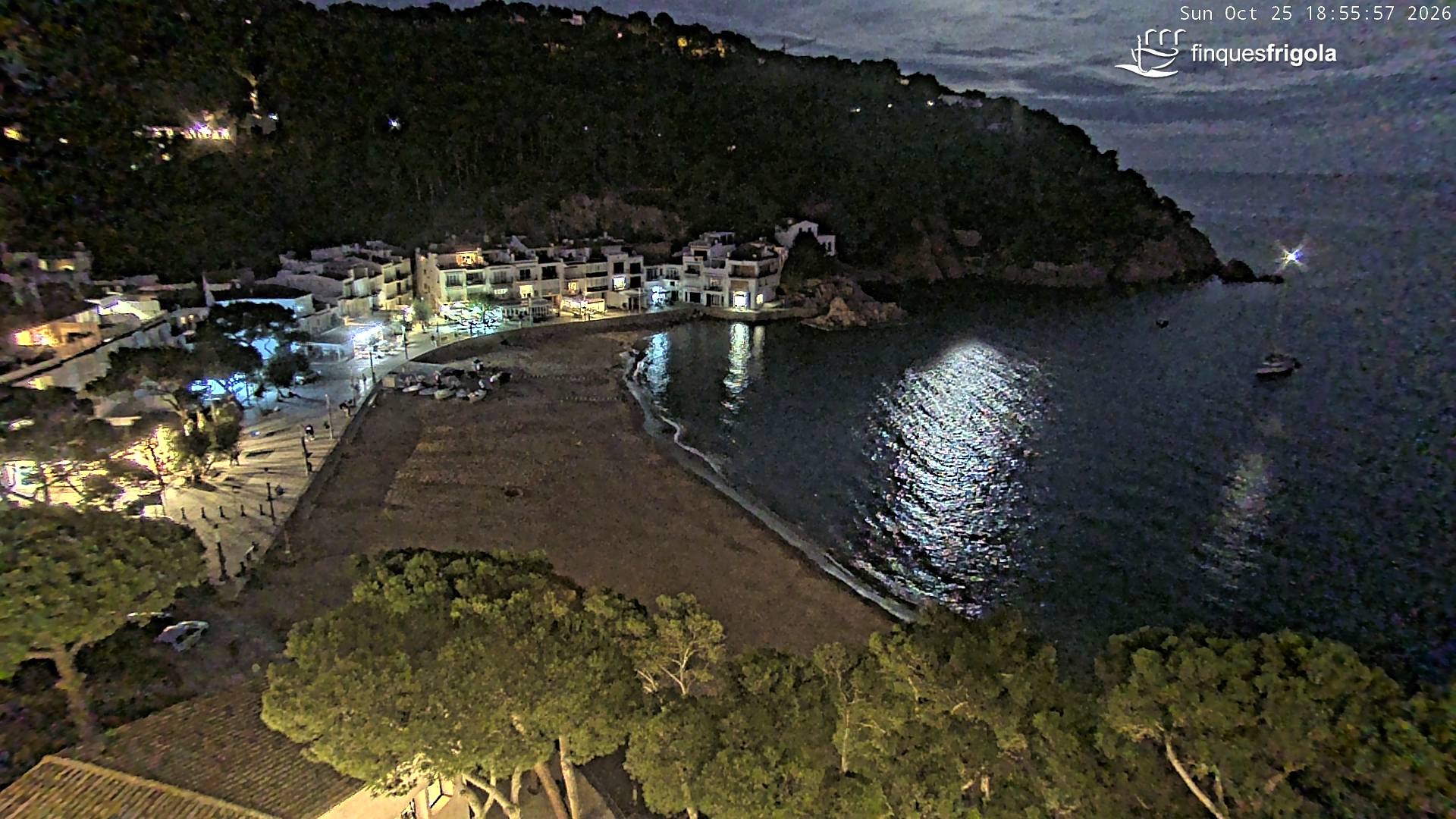 Webcam de Tamariu playa
