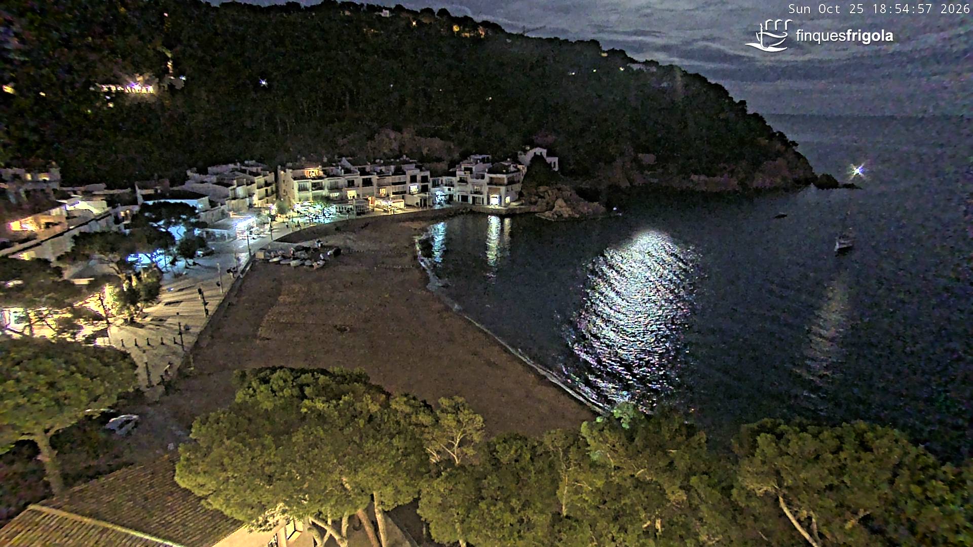Webcam de Tamariu playa