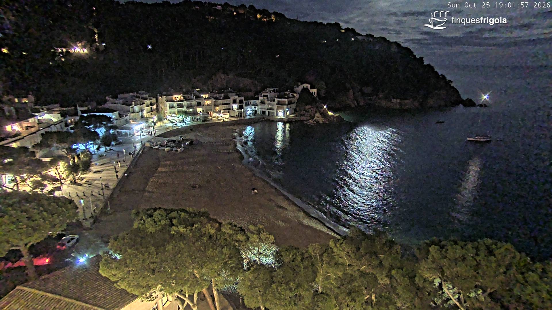 Webcam de Tamariu playa