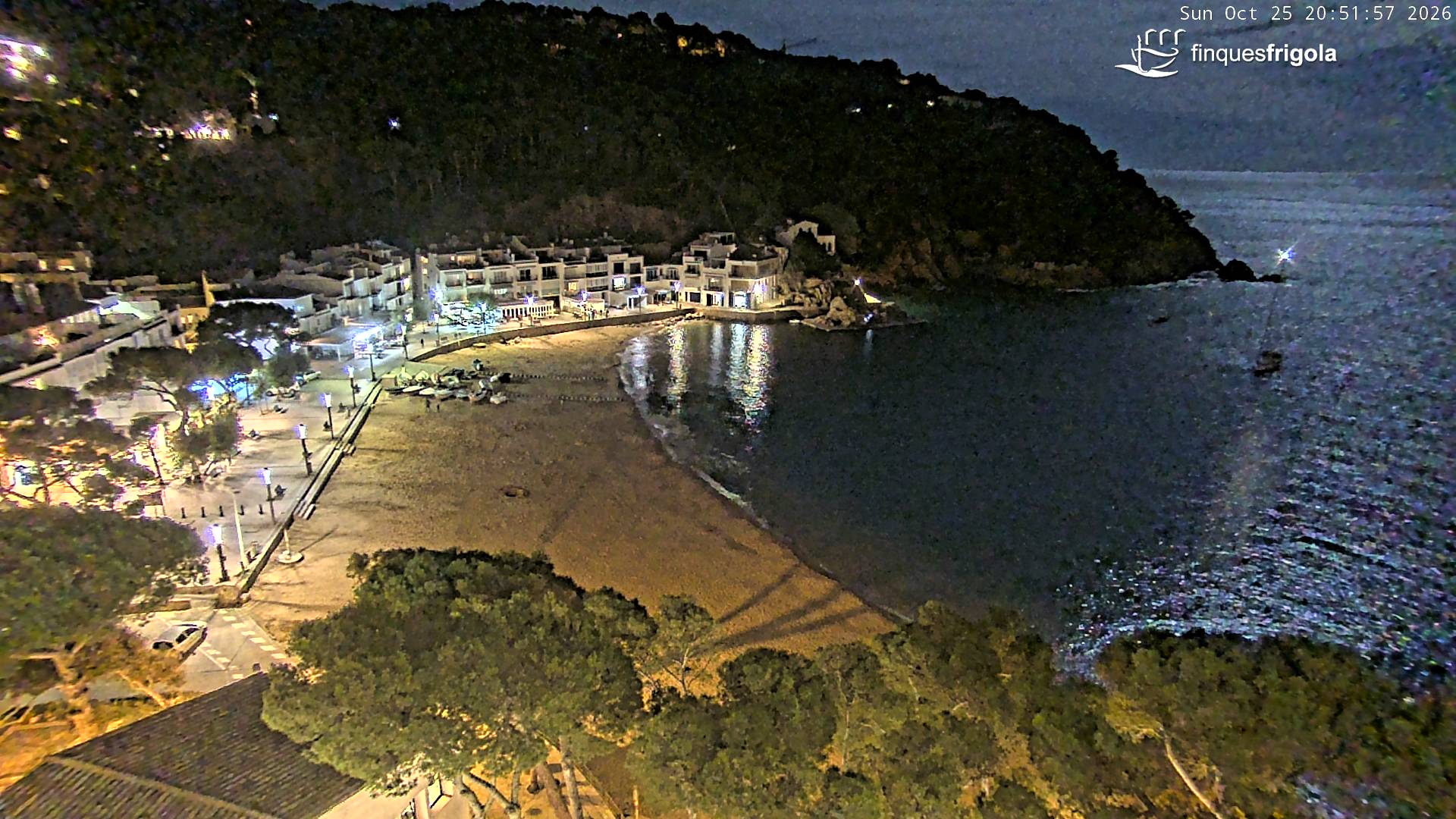 Webcam de Tamariu playa