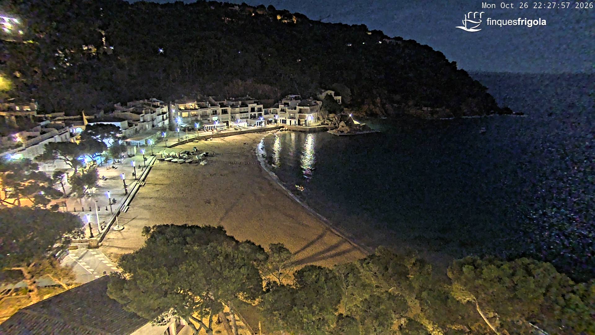 Webcam de Tamariu playa