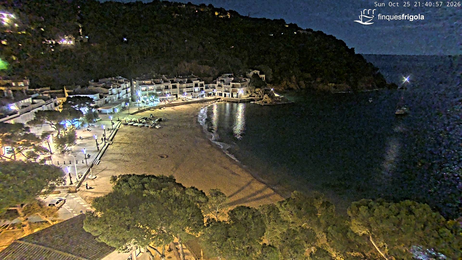 Webcam de Tamariu playa