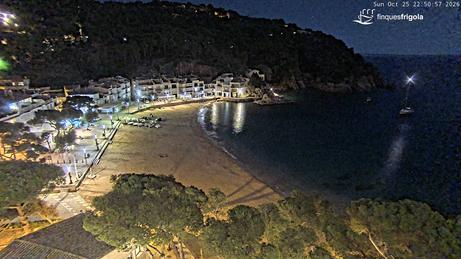 Webcam de Tamariu playa