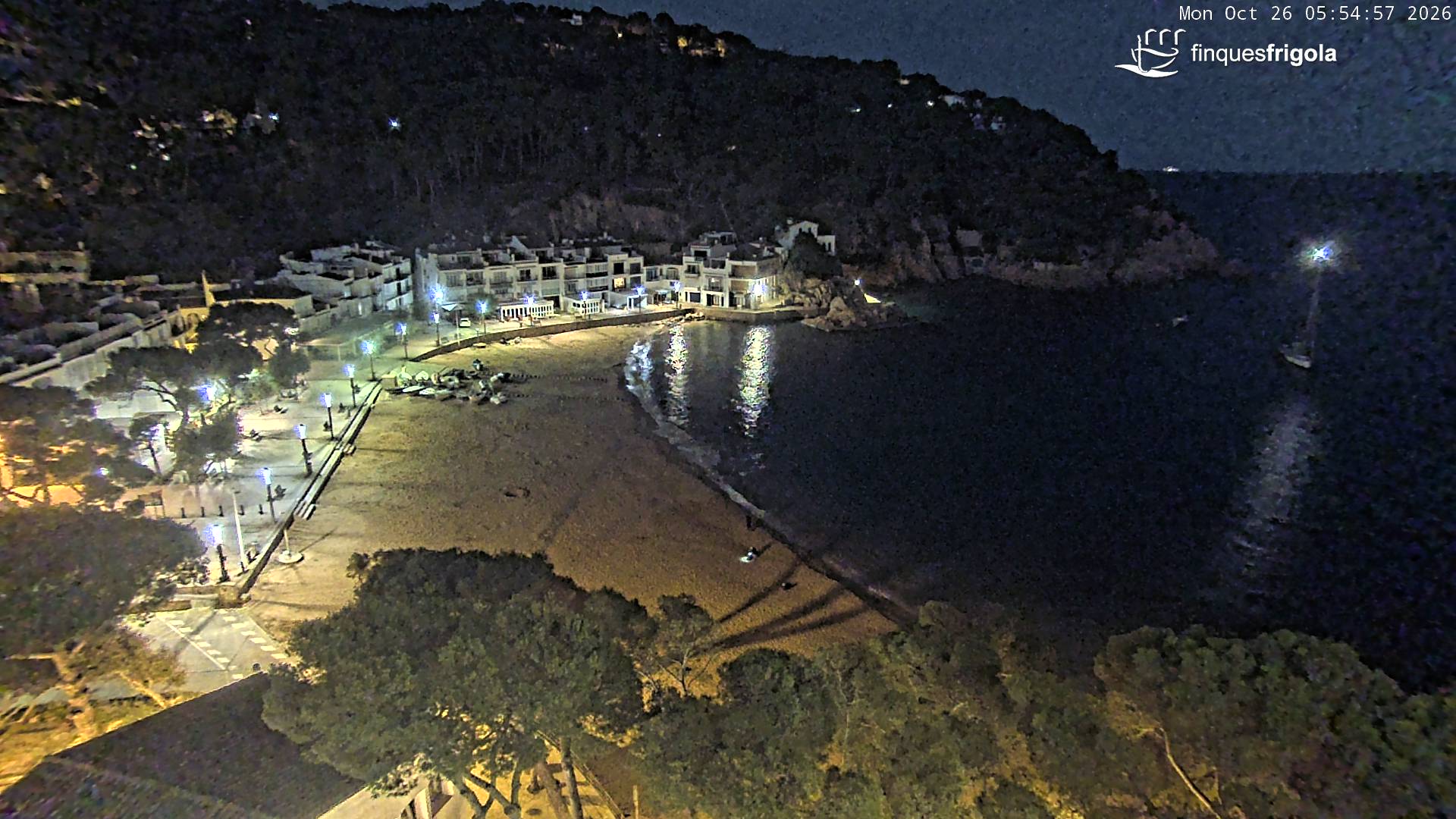 Webcam de Tamariu playa