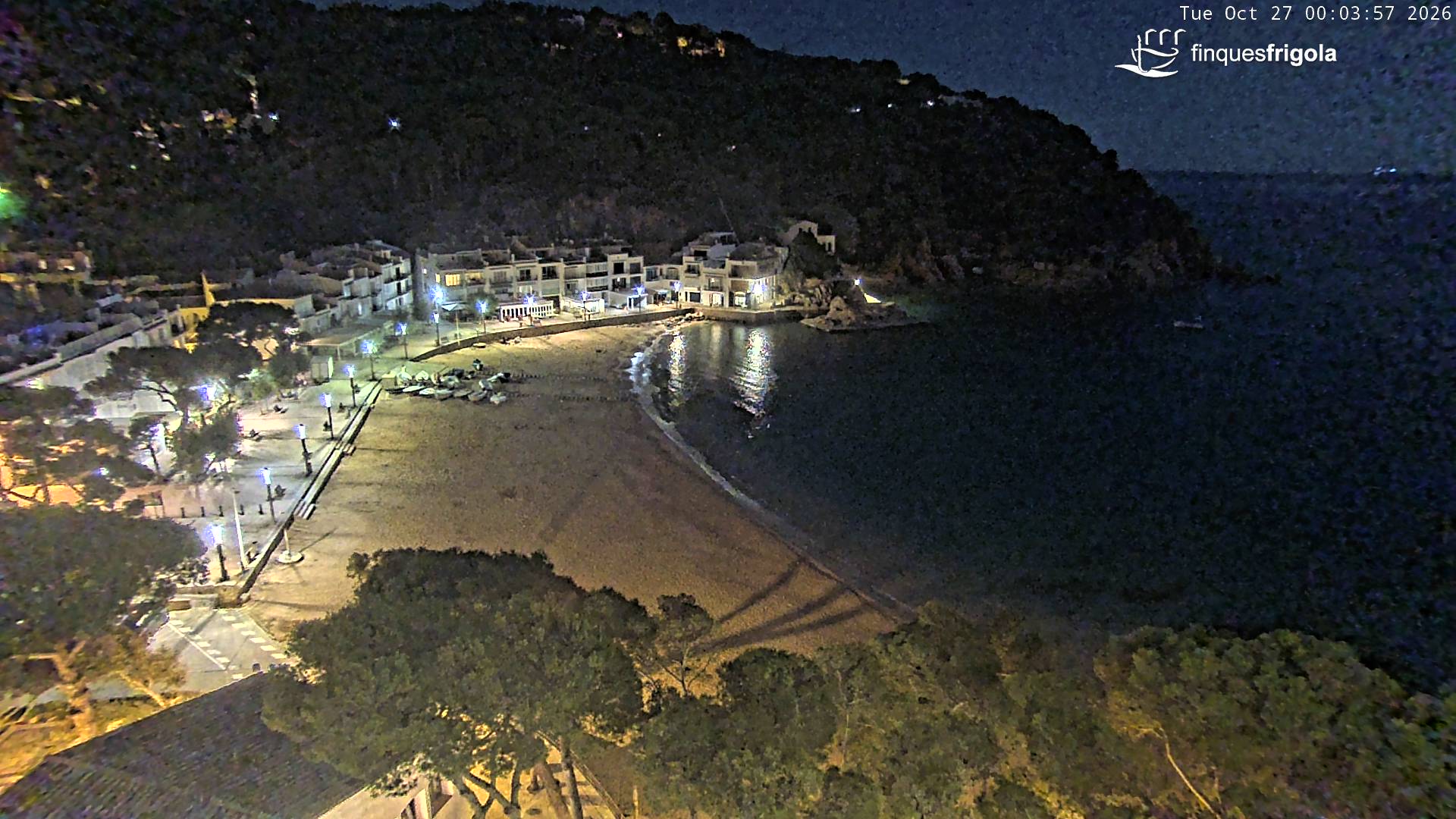 Webcam de Tamariu playa