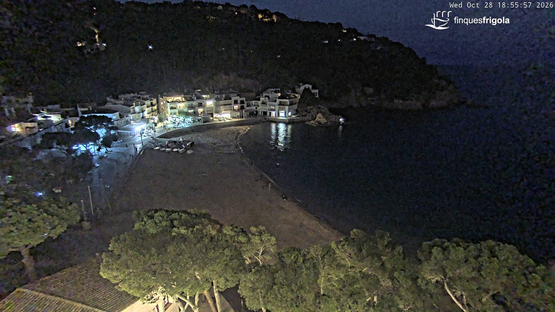 Webcam de Tamariu playa